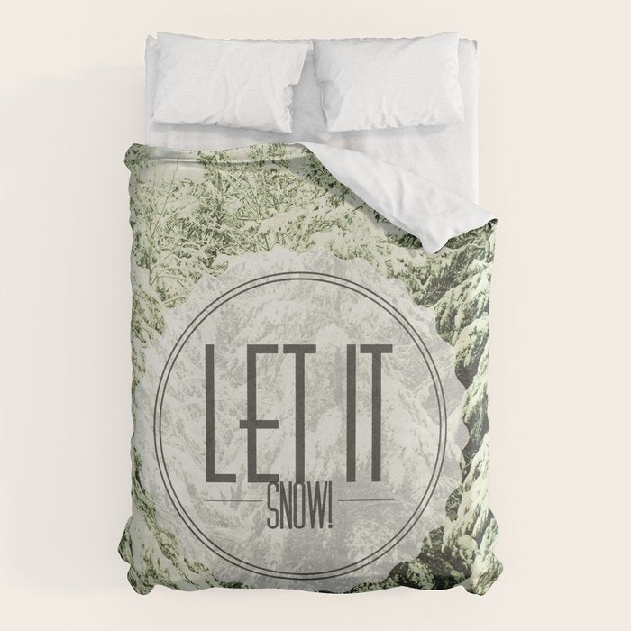 Let It Snow Duvet Cover Gallery Image 1