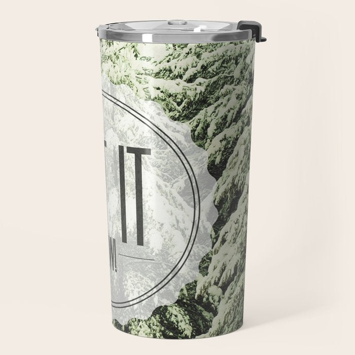 Let It Snow Travel Mug Gallery Image 2