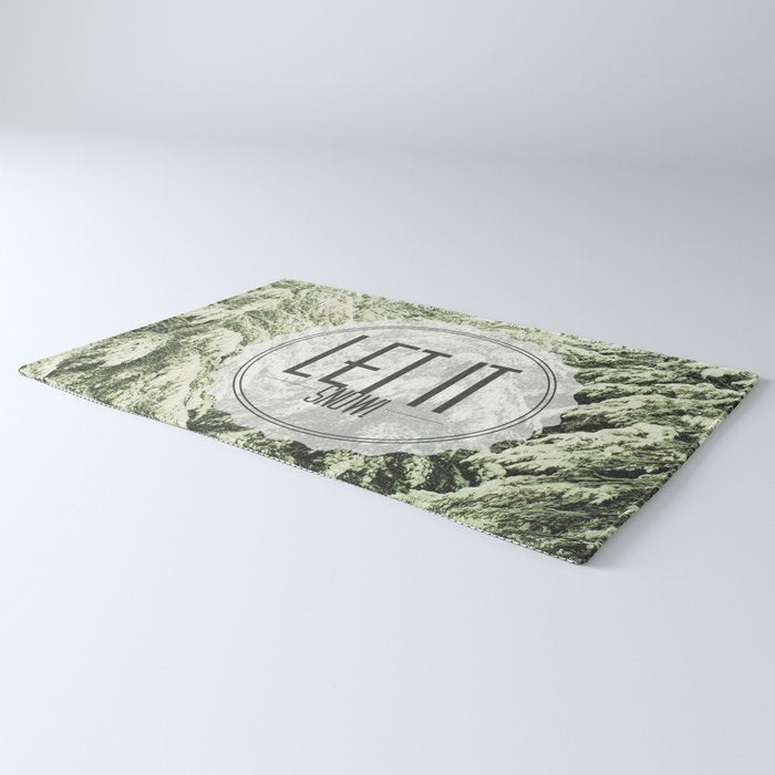 Let It Snow Rug Gallery Image 3