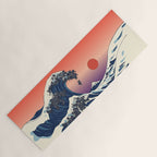 The Great Wave of Black Pug Yoga Mat Gallery Image 1