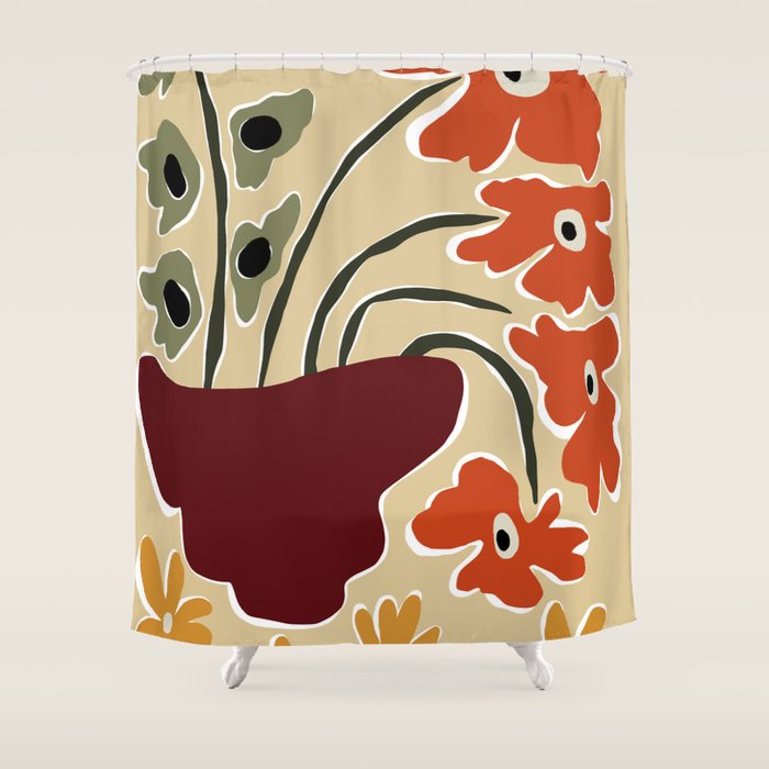 Matisse Safari Shower Curtain Gallery Image 1