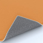 Muted Pumpkin Orange Solid Color Rug Gallery Image 4