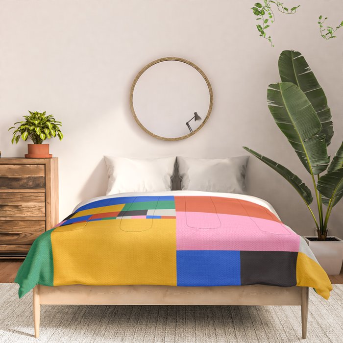 Pixels: Bauhaus Edition Comforter Gallery Image 3