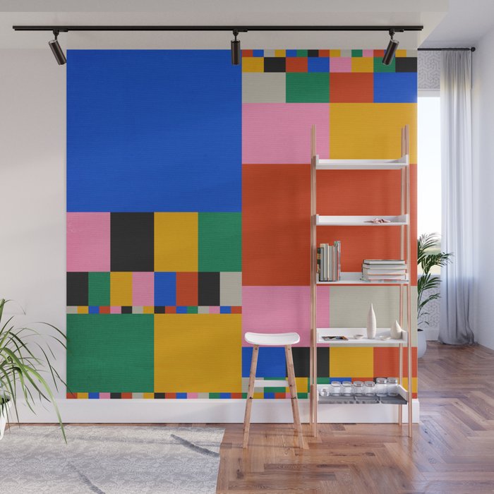Pixels: Bauhaus Edition Wall Mural Gallery Image 1