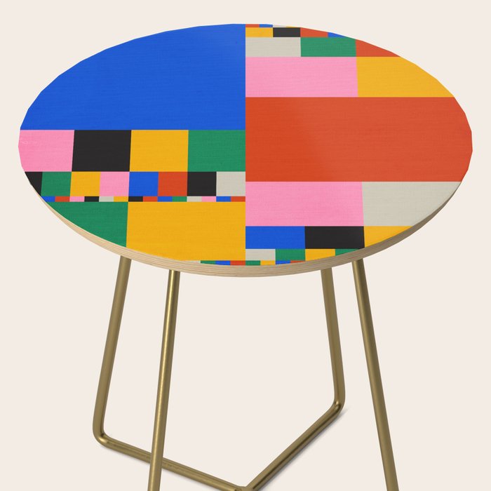 Pixels: Bauhaus Edition Side Table Gallery Image 2
