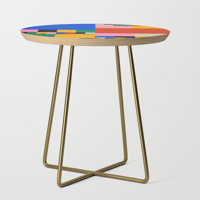 Pixels: Bauhaus Edition Side Table Gallery Image 1