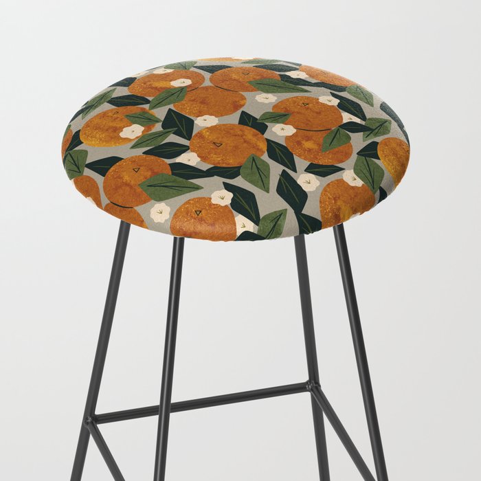 Orange Bouquet Stool Gallery Image 2