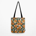 Orange Bouquet Tote Bag Gallery Image 2