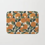 Orange Bouquet Bath Mat Gallery Image 1