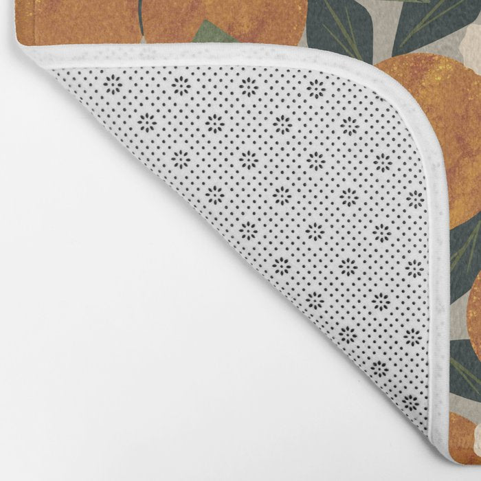 Orange Bouquet Bath Mat Gallery Image 2