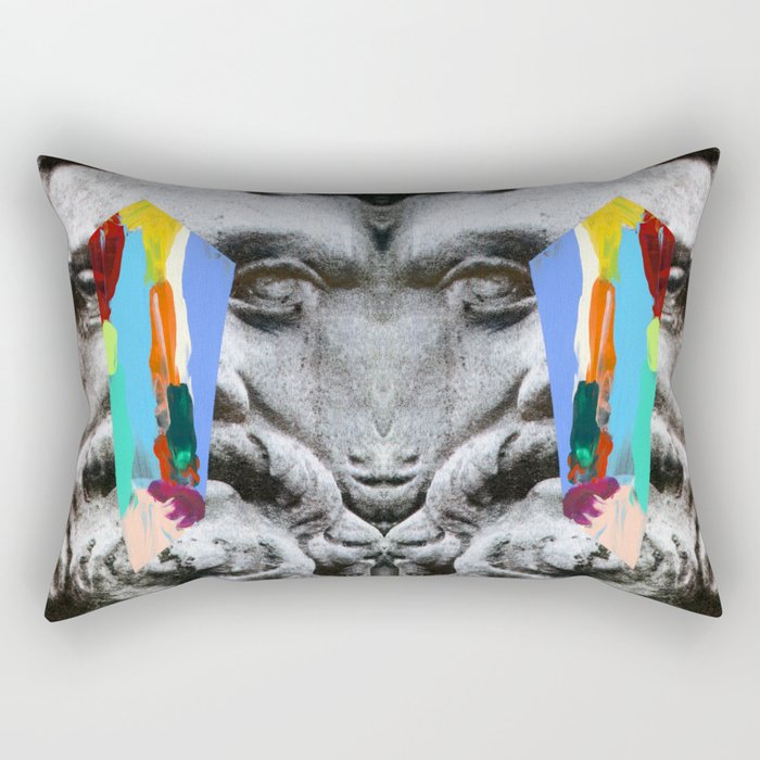 Composition 749 Rectangular Pillow Gallery Image 1