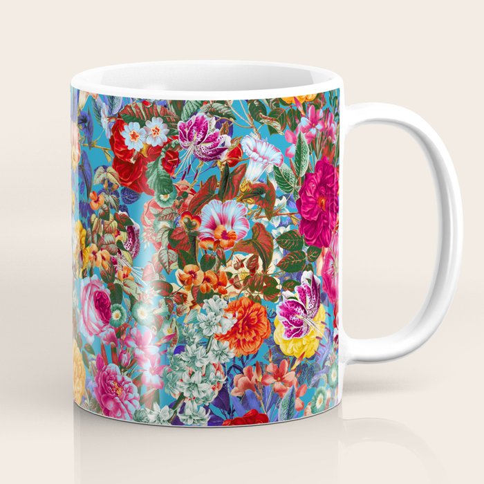 Multicolored Secret Garden Coffee Mug Gallery Image 1