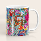 Multicolored Secret Garden Coffee Mug Gallery Image 1