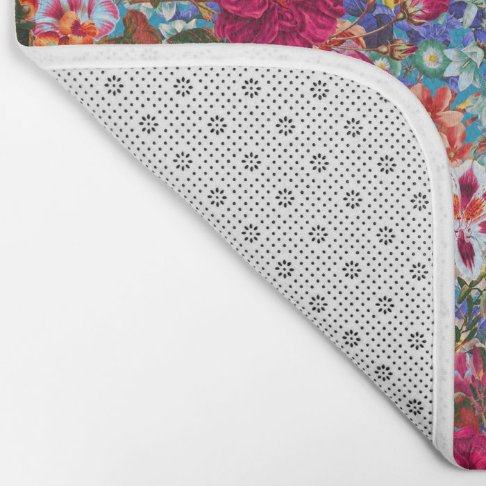 Multicolored Secret Garden Bath Mat Gallery Image 2