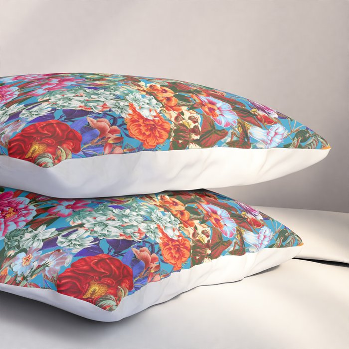 Multicolored Secret Garden Pillow Sham Gallery Image 3
