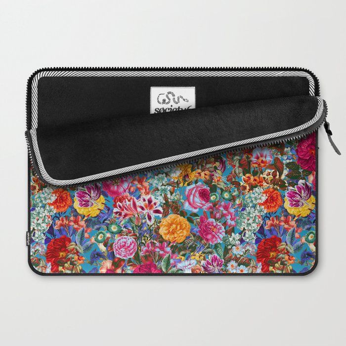 Multicolored Secret Garden Laptop Sleeve Gallery Image 2