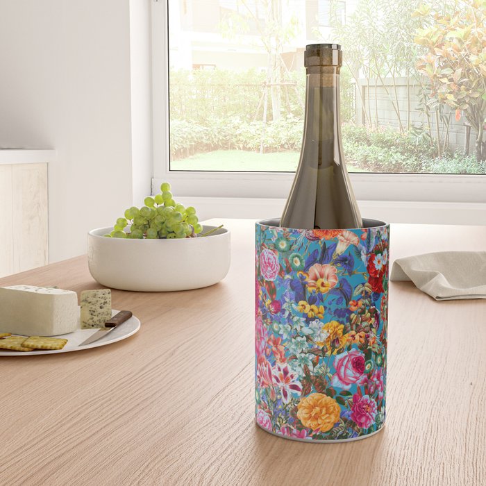 Multicolored Secret Garden Wine Chiller Gallery Image 4
