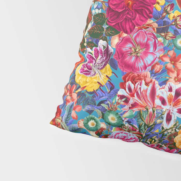 Multicolored Secret Garden Pillow Sham Gallery Image 4