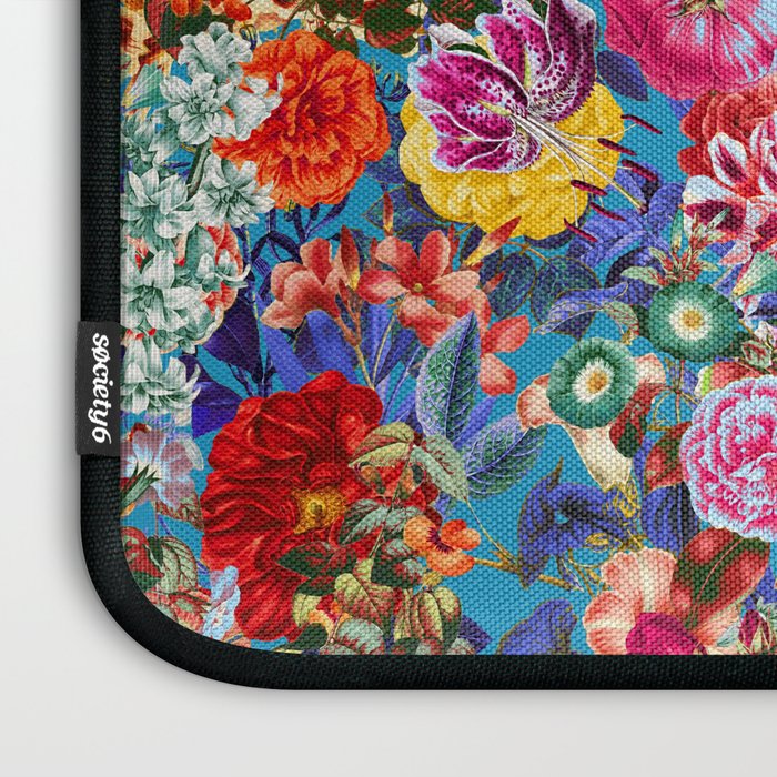 Multicolored Secret Garden Laptop Sleeve Gallery Image 3