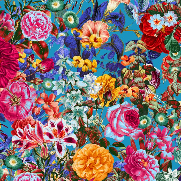 Multicolored Secret Garden Coffee Mug Gallery Image 2