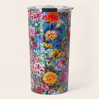 Multicolored Secret Garden Travel Mug Gallery Image 1