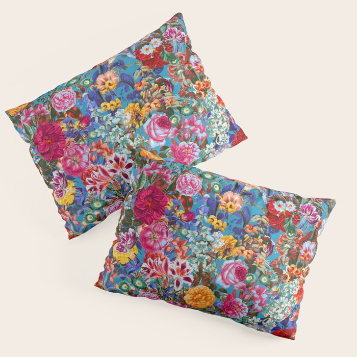 Multicolored Secret Garden Pillow Sham Gallery Image 3