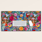 Multicolored Secret Garden Desk Mat Gallery Image 1