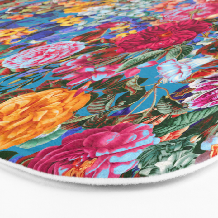 Multicolored Secret Garden Bath Mat Gallery Image 3