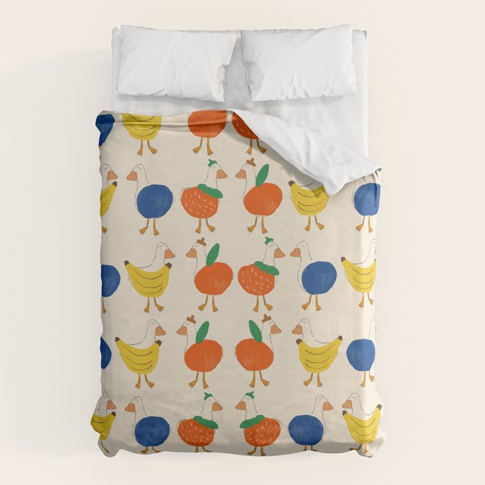 Fruit Ducks Duvet Cover Gallery Image 1