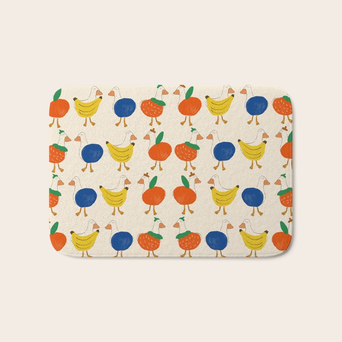 Fruit Ducks Bath Mat Gallery Image 1