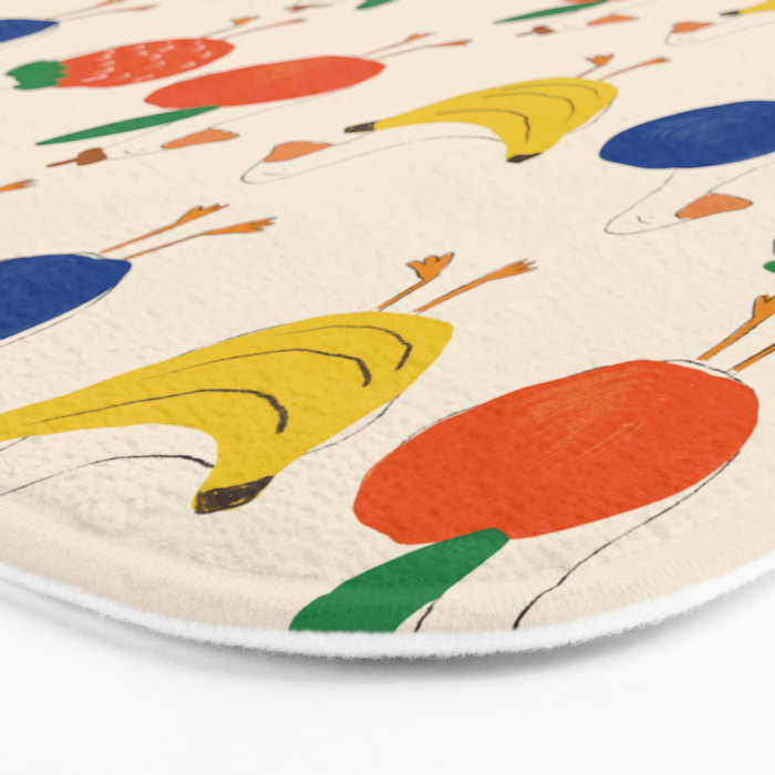 Fruit Ducks Bath Mat Gallery Image 3