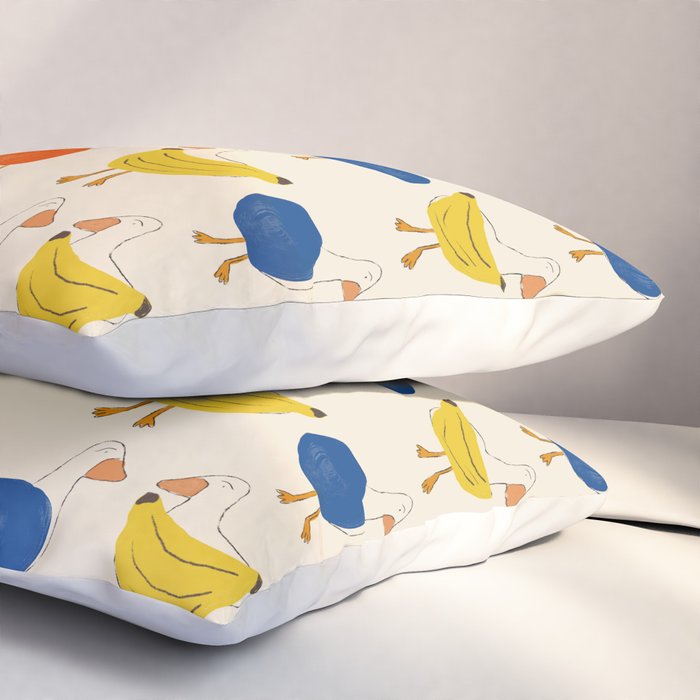 Fruit Ducks Pillow Sham Gallery Image 3