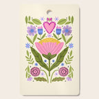 Flower Party  Cutting Board Gallery Image 1