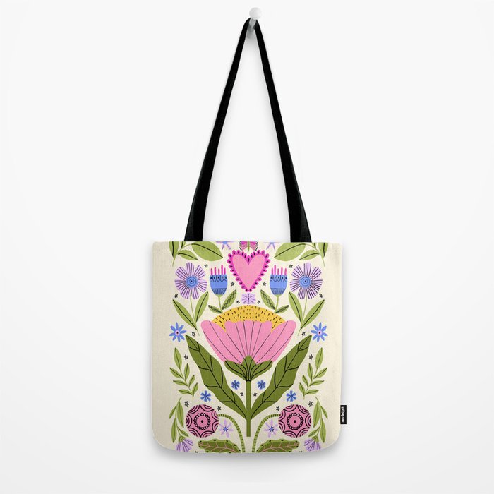 Flower Party  Tote Bag Gallery Image 2