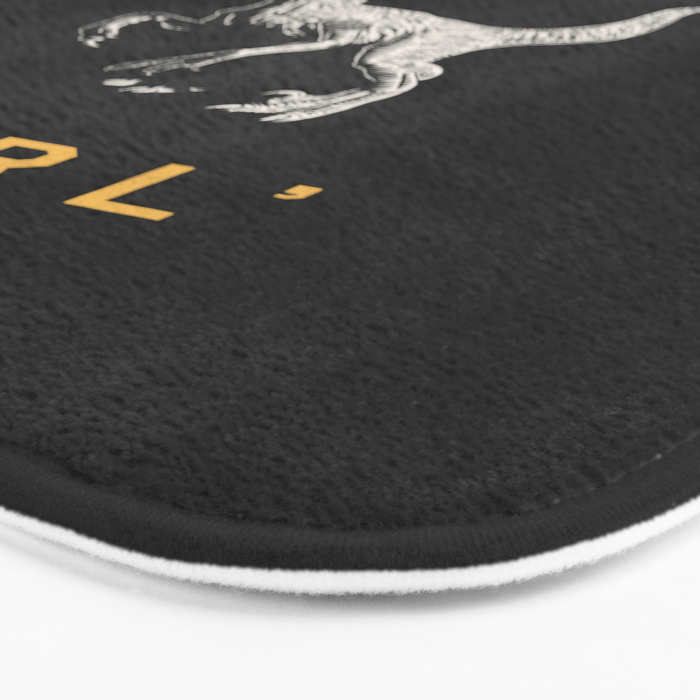 Clever Girl (Dark) Bath Mat Gallery Image 3