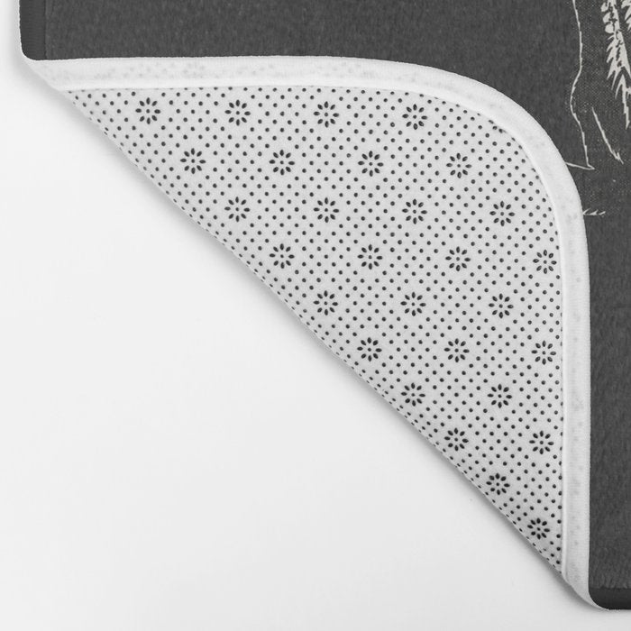 Clever Girl (Dark) Bath Mat Gallery Image 2