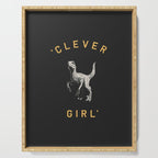 Clever Girl (Dark) Serving Tray Gallery Image 1