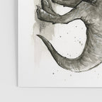 T-Rex Dinosaur Vomits Rainbow Poster Gallery Image 3