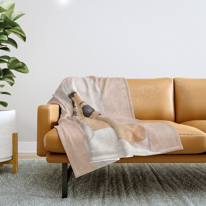 Morning Routine Throw Blanket Gallery Image 1