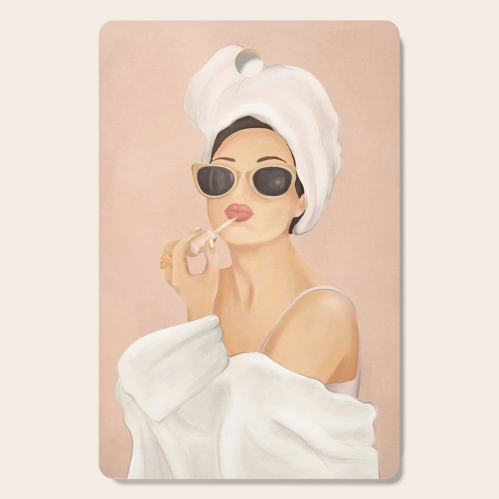 Morning Routine Cutting Board Gallery Image 1