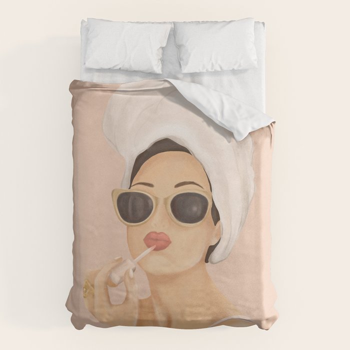 Morning Routine Duvet Cover Gallery Image 6
