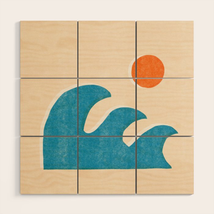 We are ocean Wood Wall Art Gallery Image 1