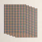 North Country Plaid - classic blue and red Wrapping Paper Gallery Image 3