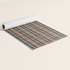 North Country Plaid - classic blue and red Yoga Mat Gallery Image 2
