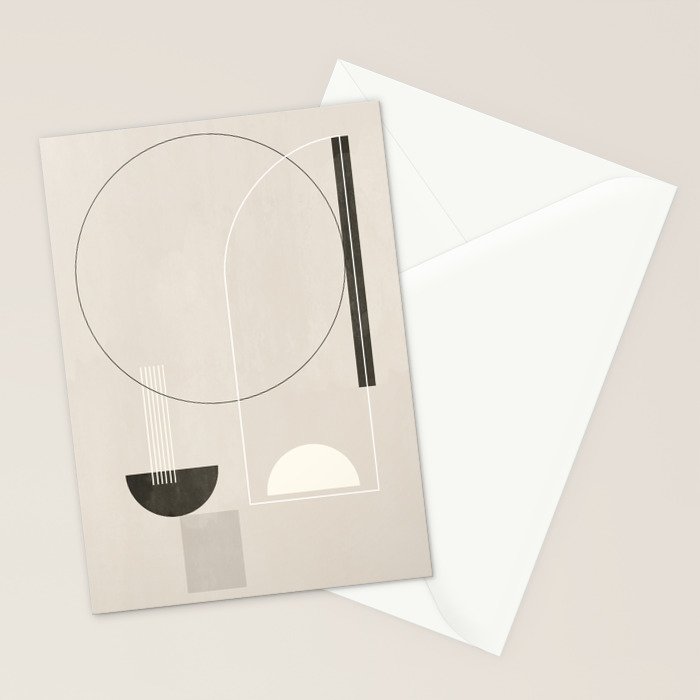 Geometric Shapes 18 Stationery Card Gallery Image 2