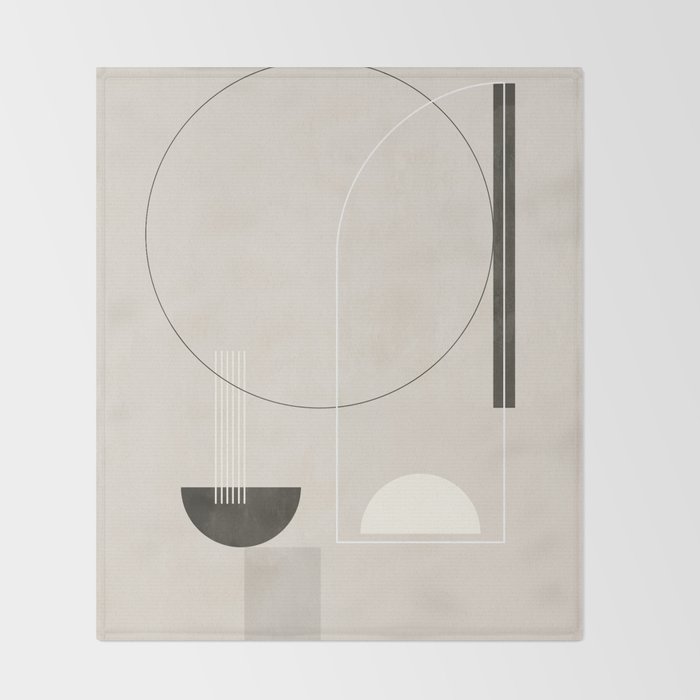 Geometric Shapes 18 Throw Blanket Gallery Image 2