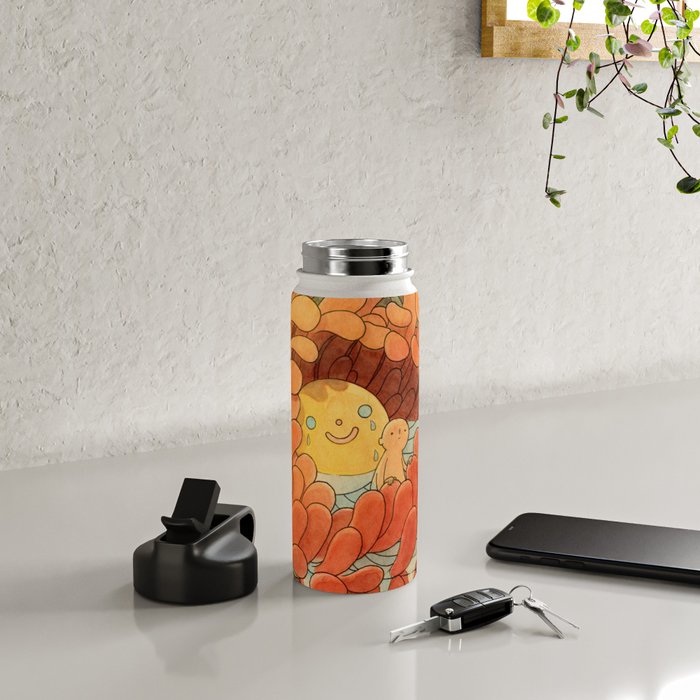 Weepy Chrysanthemums Water Bottle Gallery Image 4