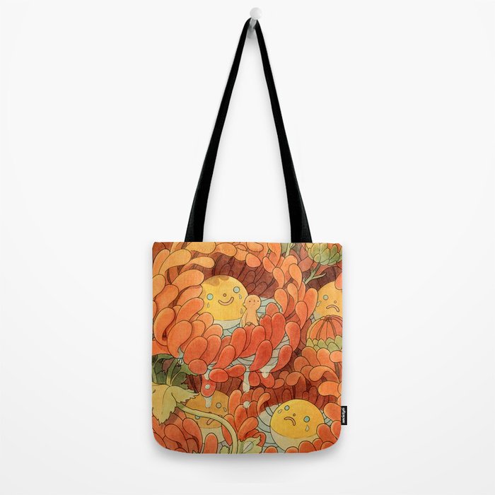 Weepy Chrysanthemums Tote Bag Gallery Image 2
