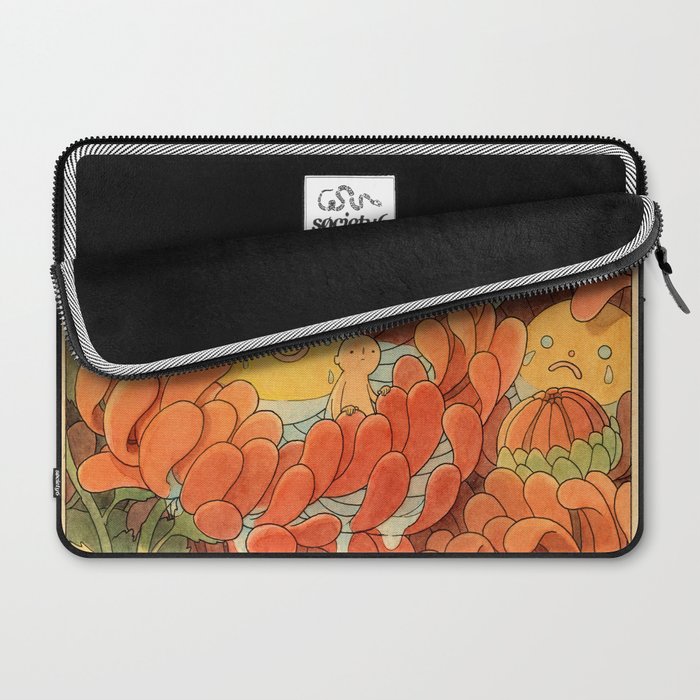 Weepy Chrysanthemums Laptop Sleeve Gallery Image 2