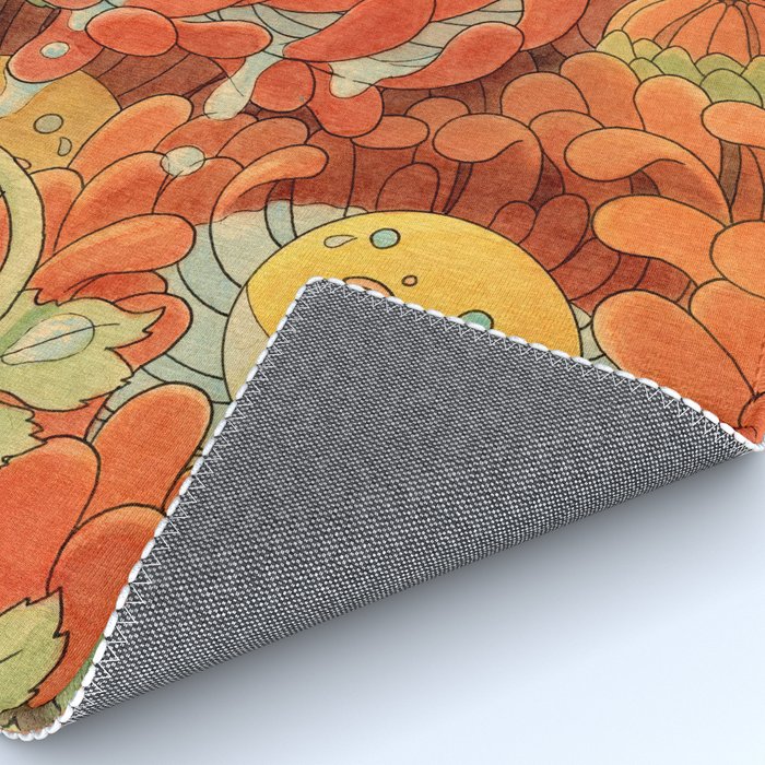 Weepy Chrysanthemums Rug Gallery Image 4